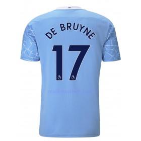 Maillot de Foot Manchester City Kevin de Bruyne 17 Domicile 2020-21